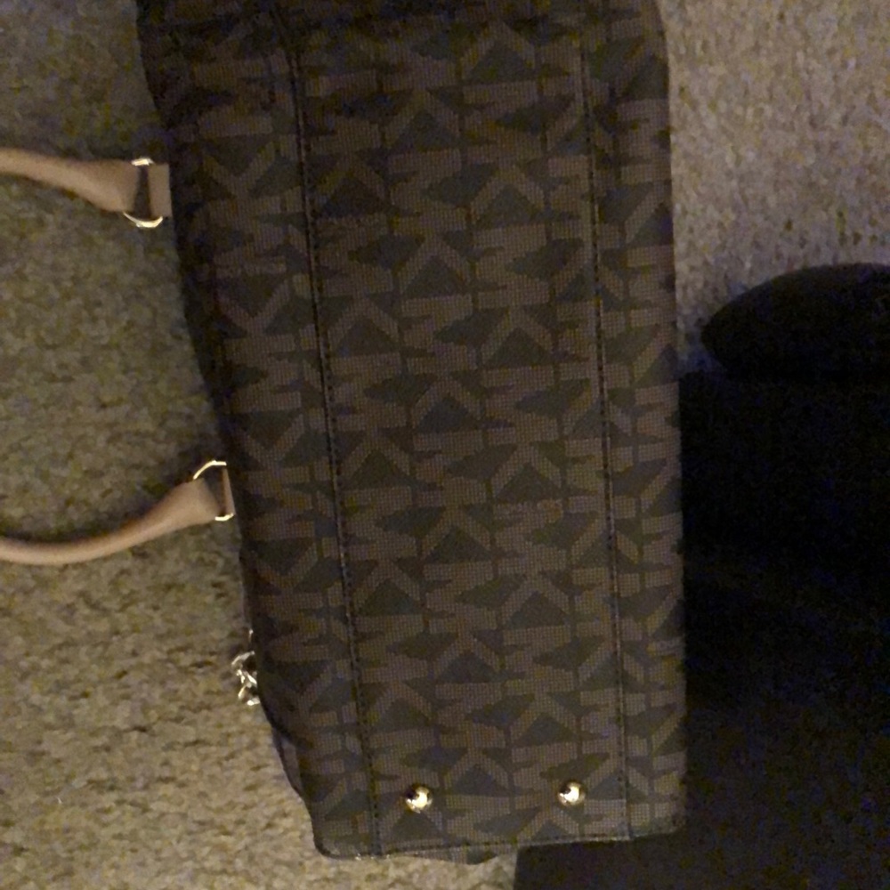 Michael Kors large monogram satchel